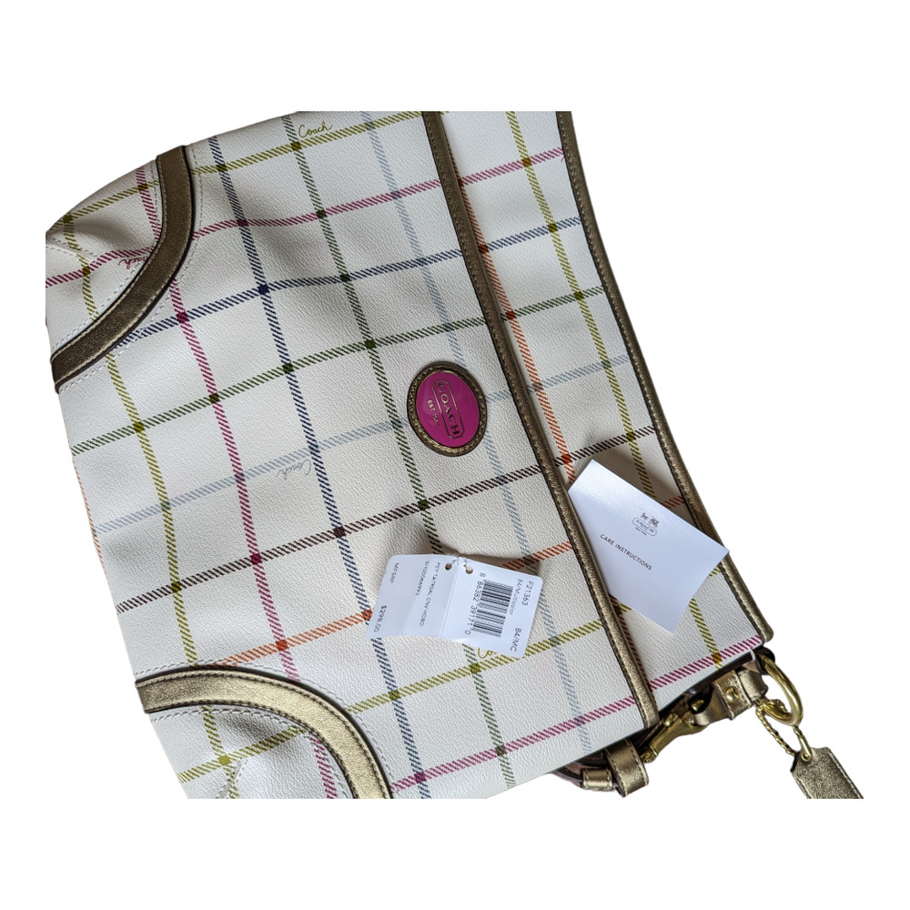 Coach Peyton Tatersall Convertible Hobo Purse NWOT - Picture 5 of 10